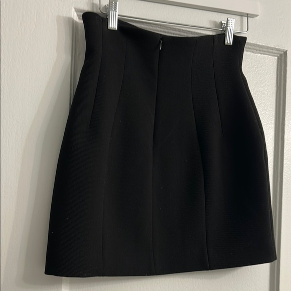 & Other Stories Black A-Line Skirt - Picture 4 of 6